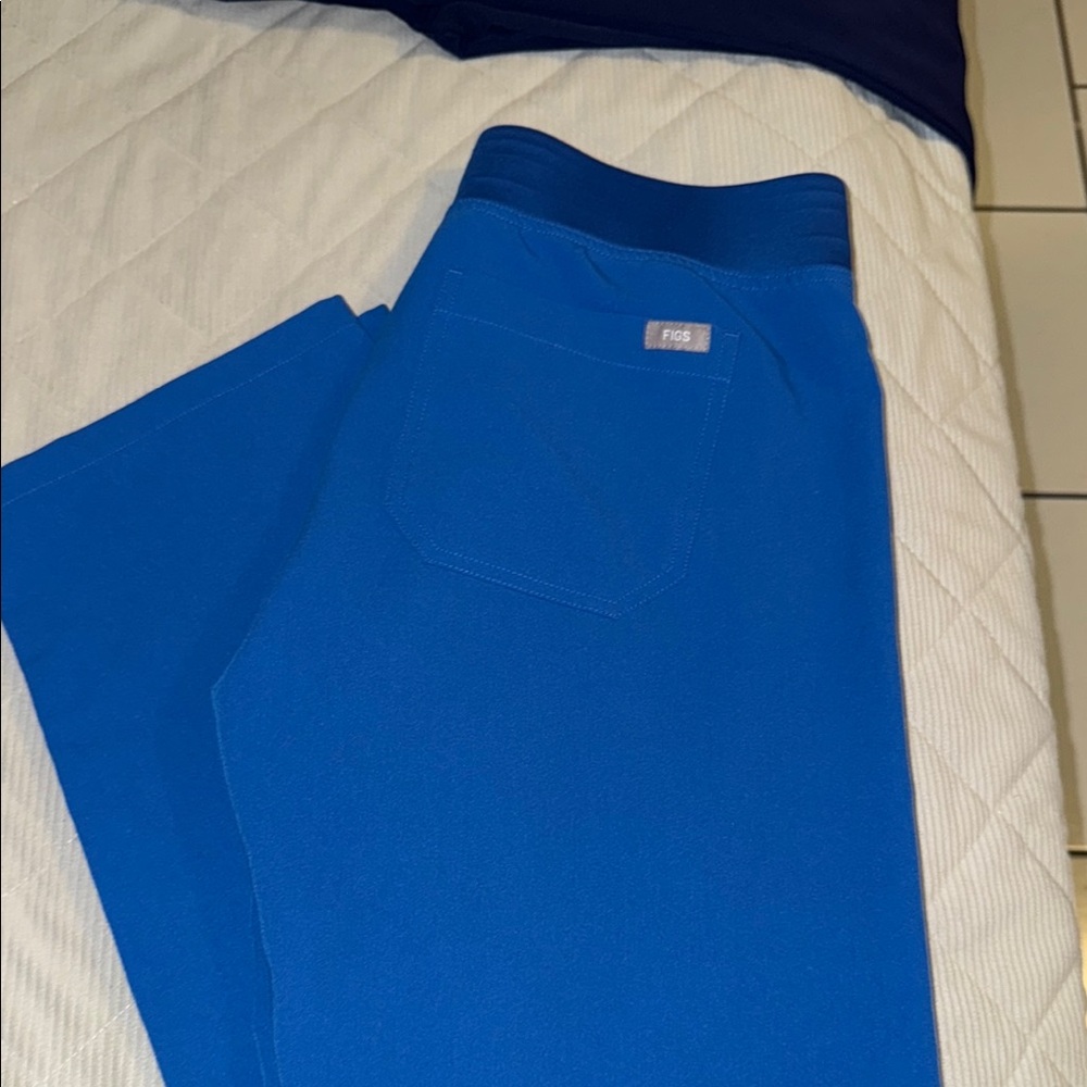 Figs Blue Scrub Pants